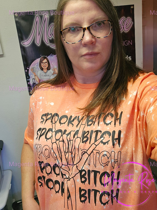 Spooky Bitch Tshirt-RTS!!