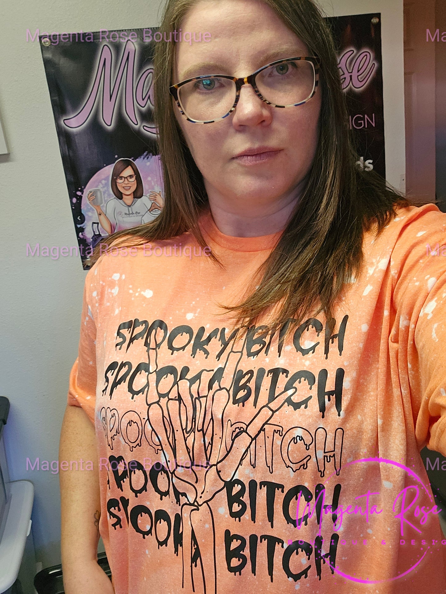 Spooky Bitch Tshirt-RTS!!