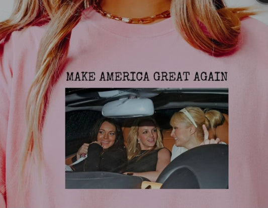 Make America Great Again Pink T-shirt
